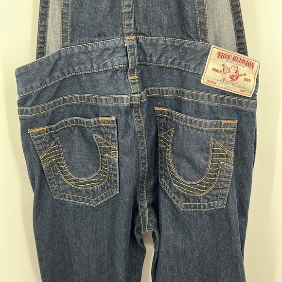 NWT’S True, religion Retro Barn overalls SZ L New - Picture 3 of 14